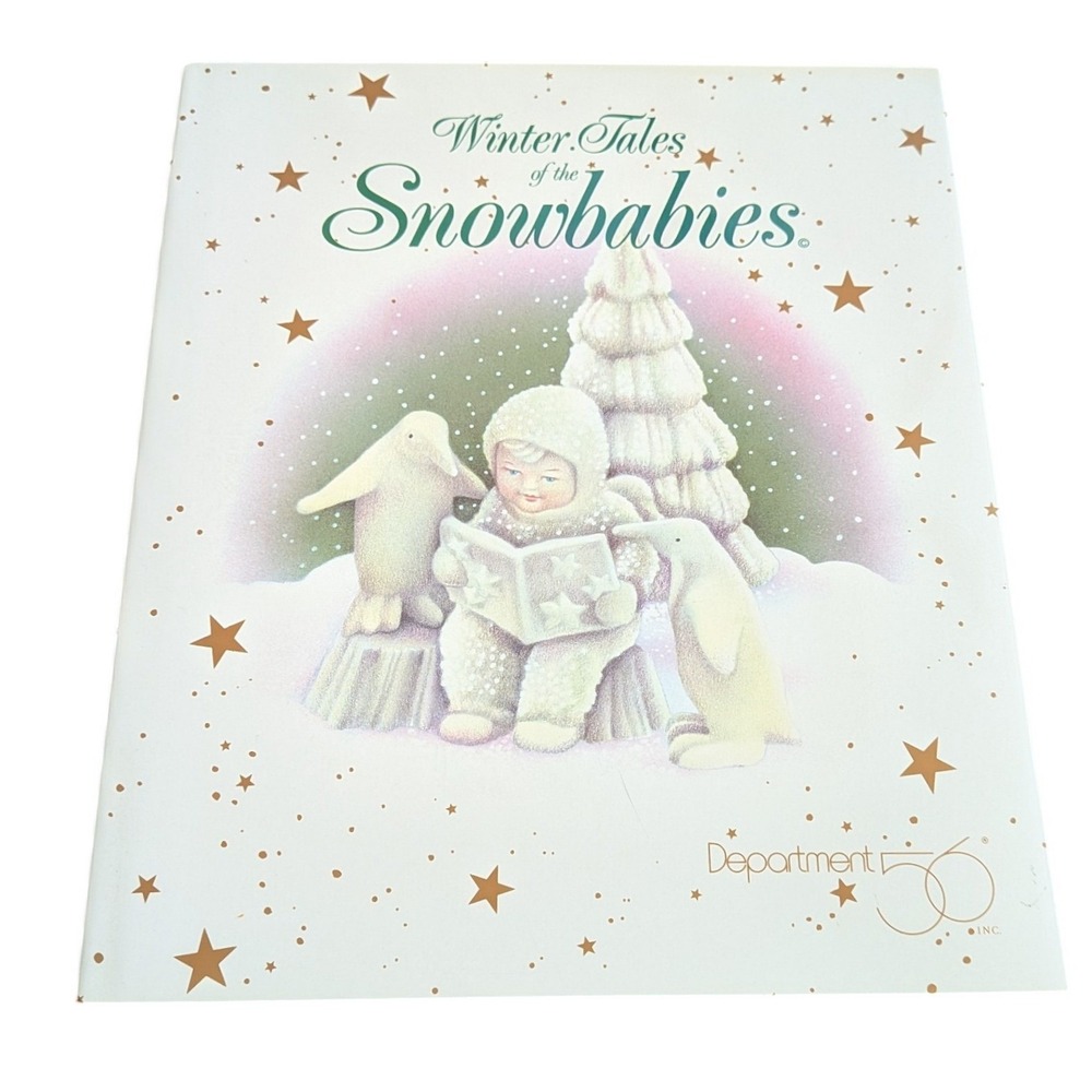 Dept 56 Winter Tales Snowbabies Hardcover Book 1st Printing 1995 NEW Retired